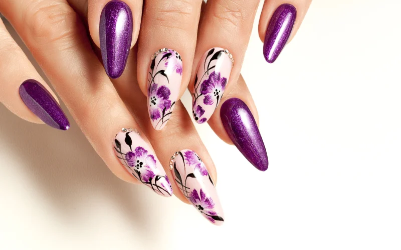 Floral Nail Art