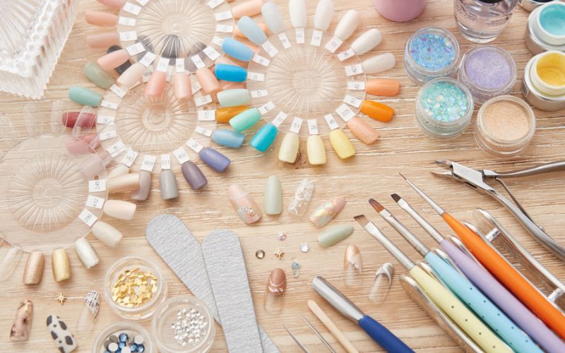 Nail Art Brushes Used For