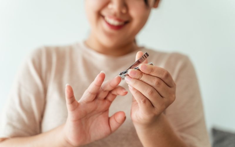 Cuticle Trimmer on My Toenails