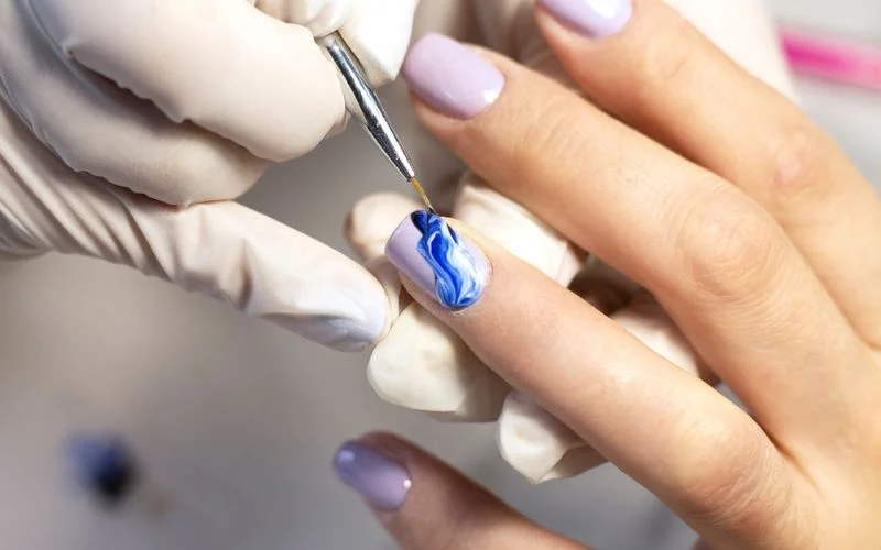 Freehand Nail Art