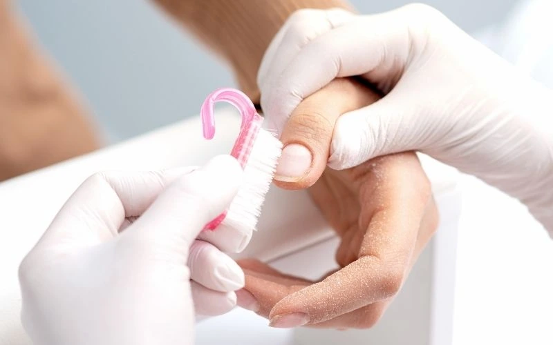 How to Remove SNS Nails with Toothpaste