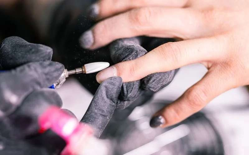 Remove Lifting Acrylic Nails