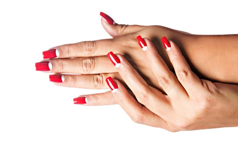 Half Moon Nails