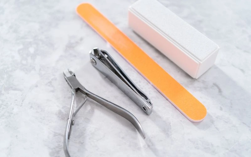 Clean Glass Nail File