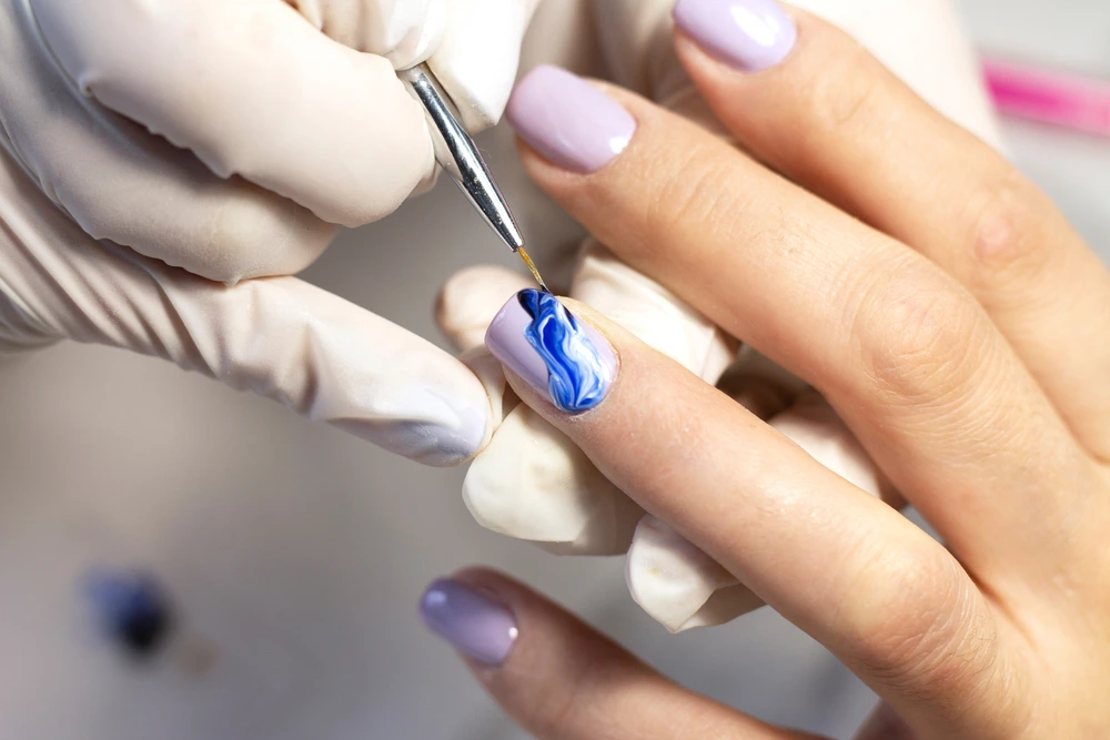 Create Watercolor Nails