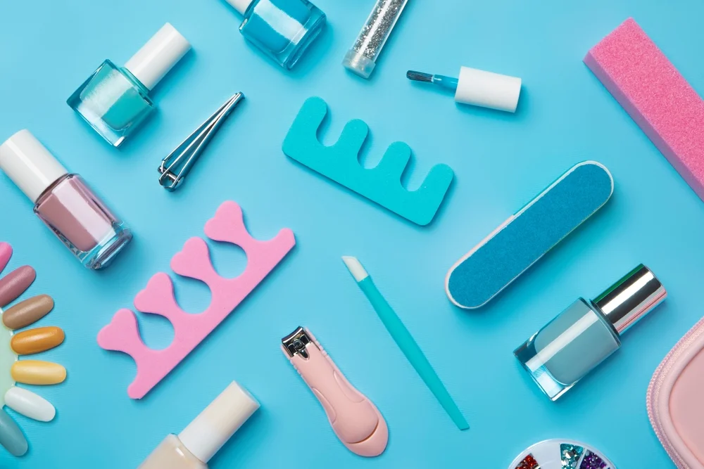 Tools for Beachy Nails