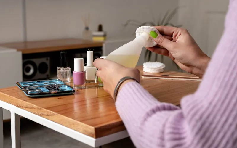 Remove SNS Nails at Home