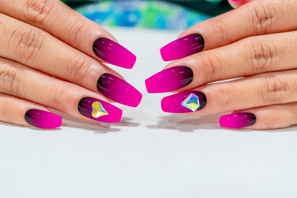 Nail Shapes for the Coffin Nail Shape