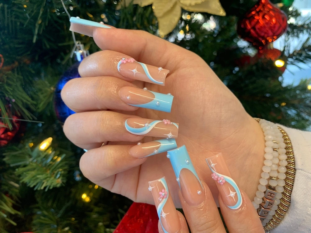 Coffin Nail Shape Design
