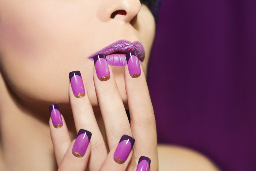 Purple Gel Nail Designs for Special Occasions