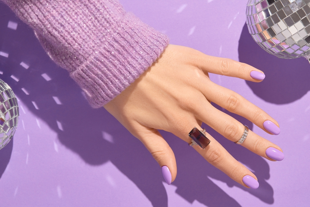 Purple Gel Nail Designs Suitable for All Ages