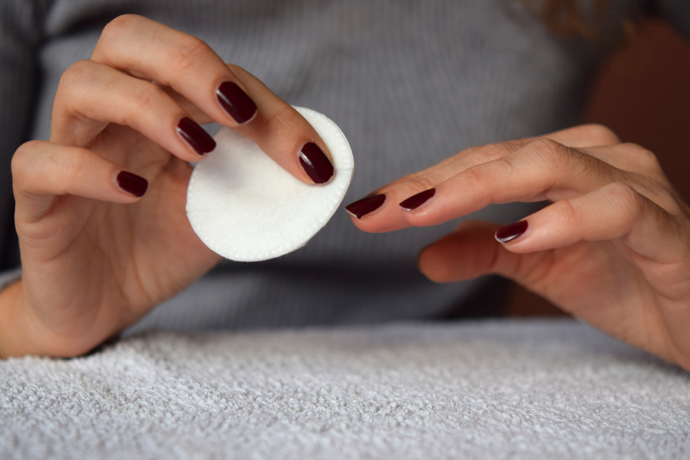 Removing Nail Polish Stains