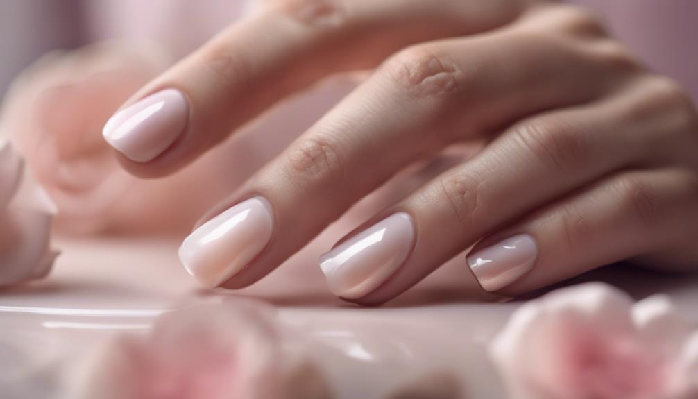 Pink Milky Nail Designs
