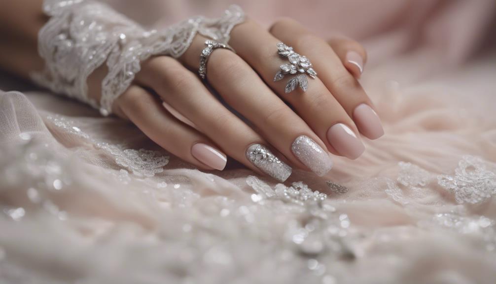 Ombre Wedding Nail Ideas