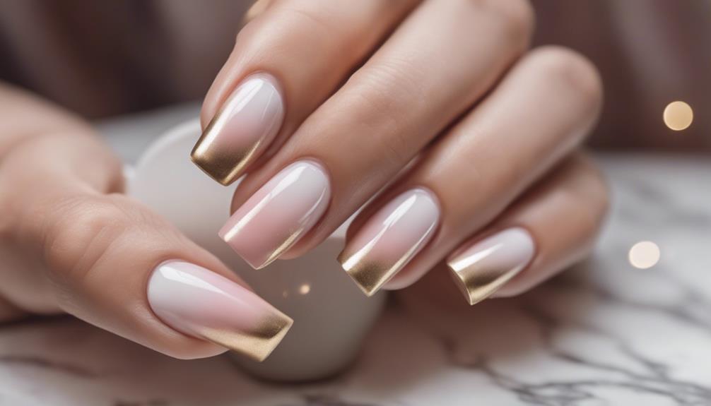 Ombre French Nails