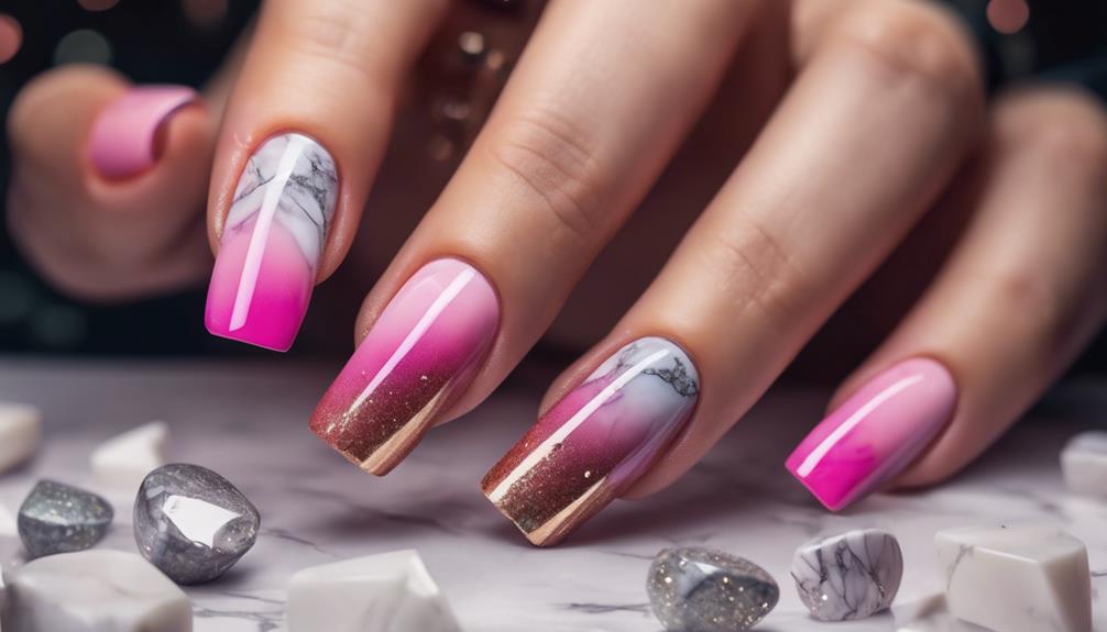 Trendy Acrylic Nail Designs