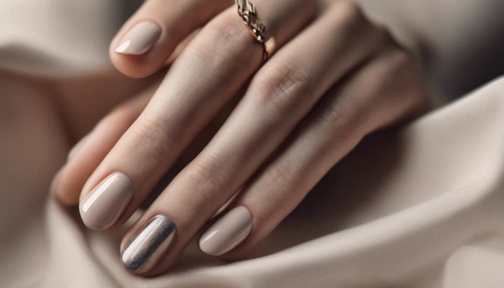 short nails gel art simplicity