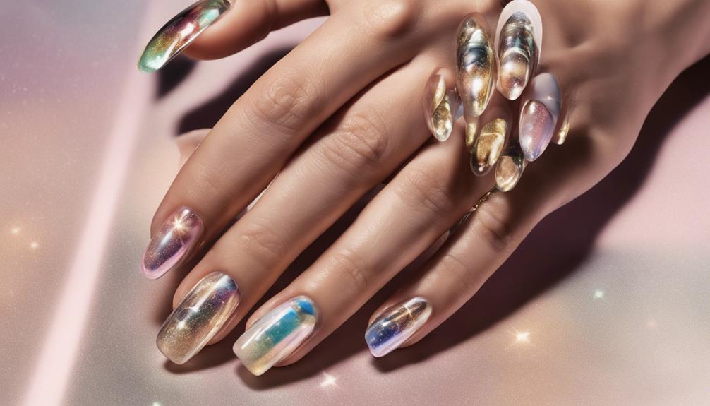 glass nails manicure trend