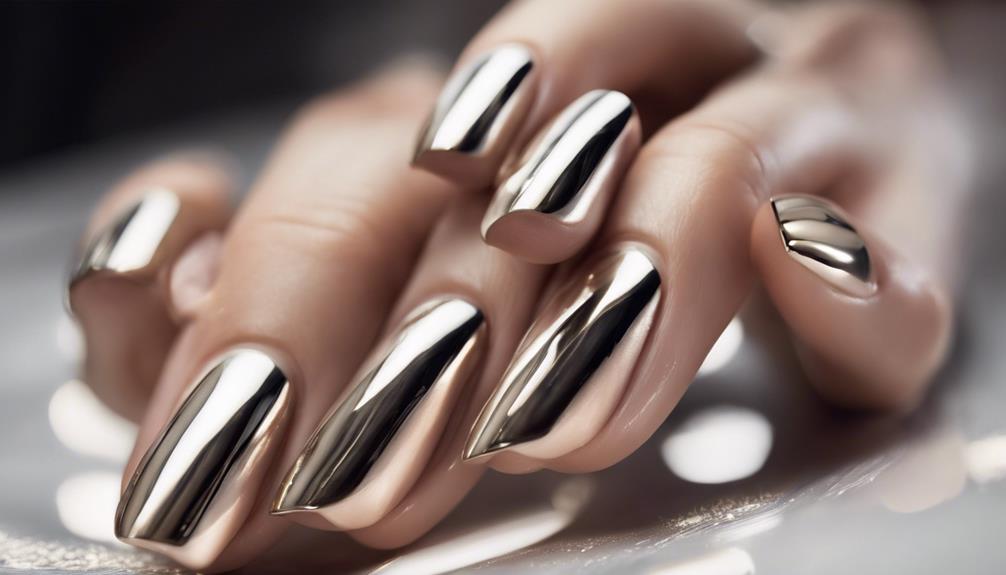 high end chrome nail polishes